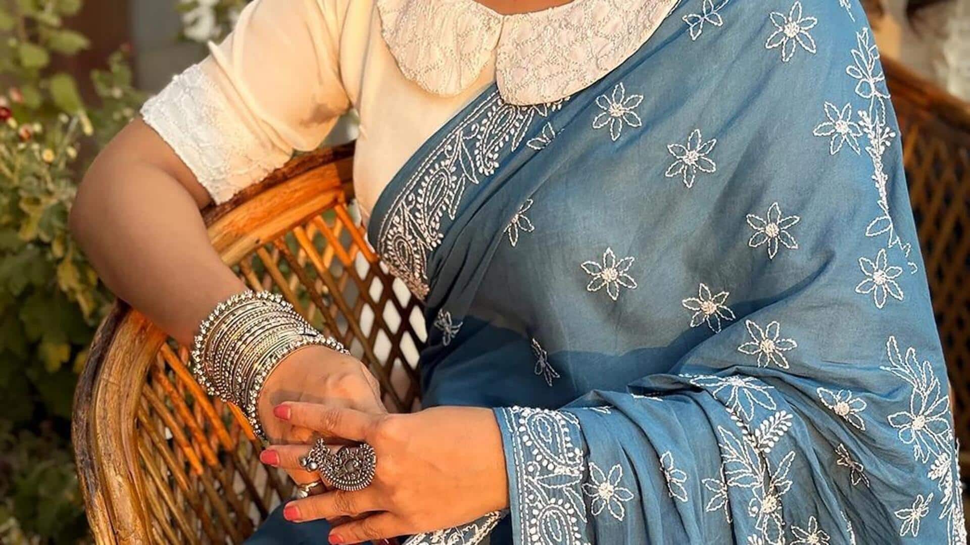 Chikankari: Tingkatkan gaya musim gugur Anda