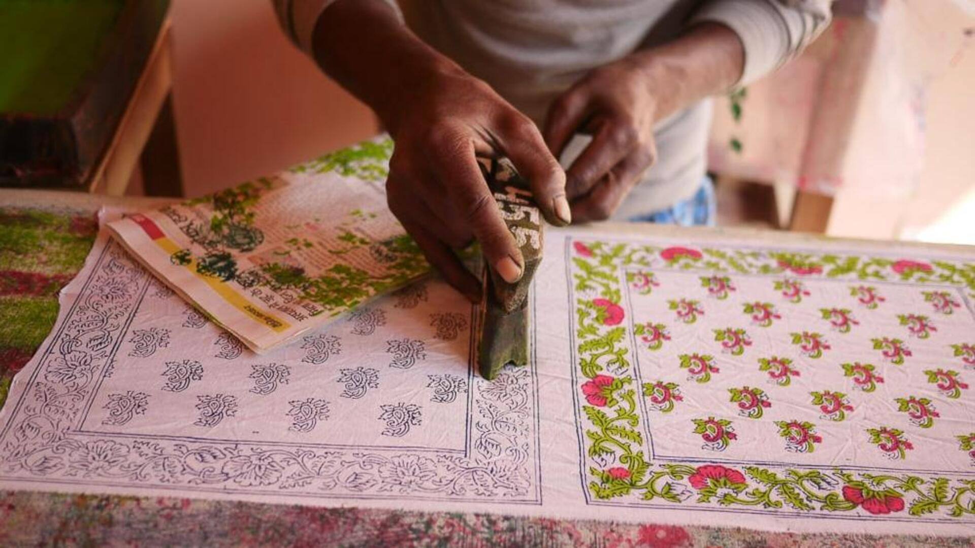 Seni cetak blok tradisional India