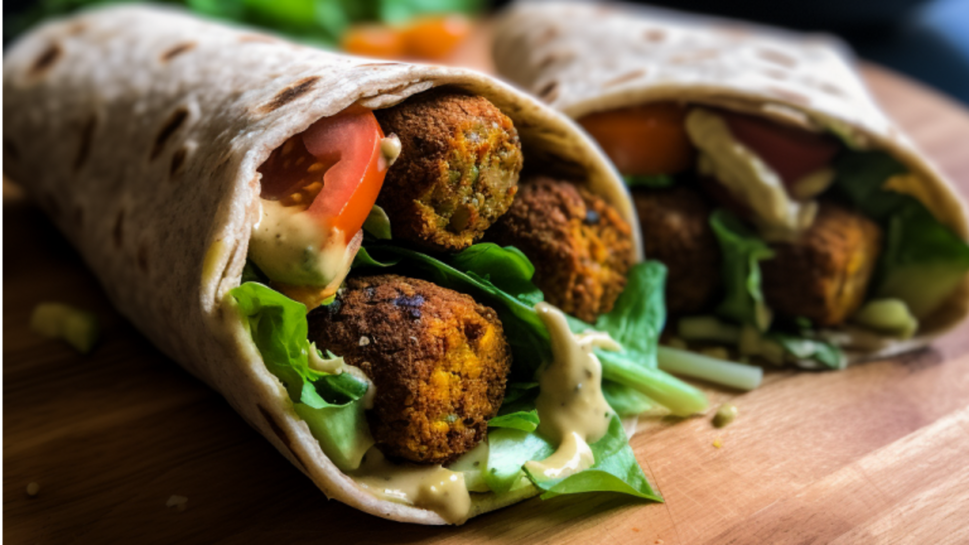 Resep Lengkap Falafel Wraps Khas Timur Tengah