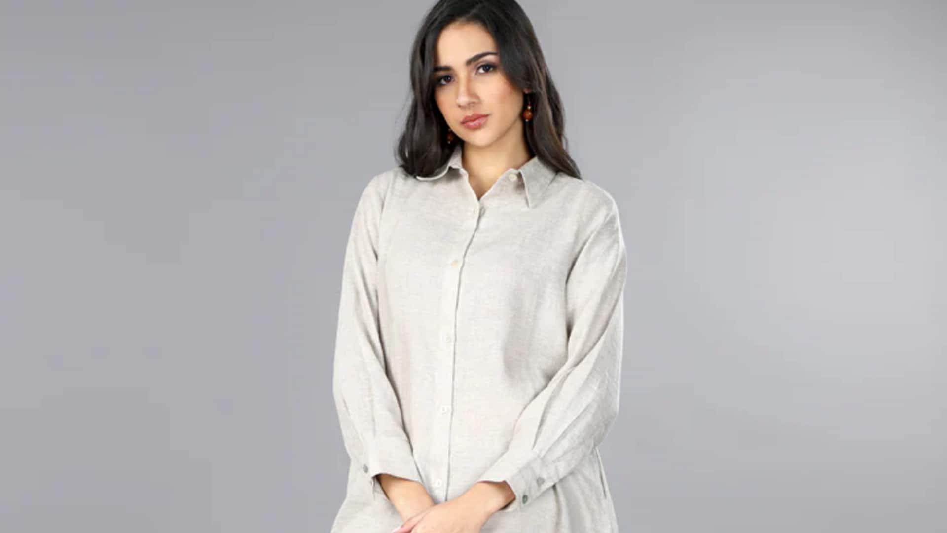 Pilihan linen untuk gaya musim semi India yang sejuk