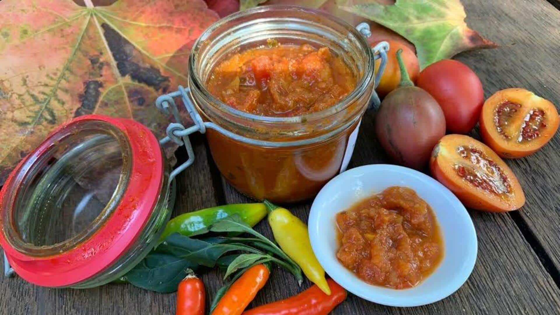 Lima Resep Chutney Kreatif dengan Bahan Dasar Terung Belanda