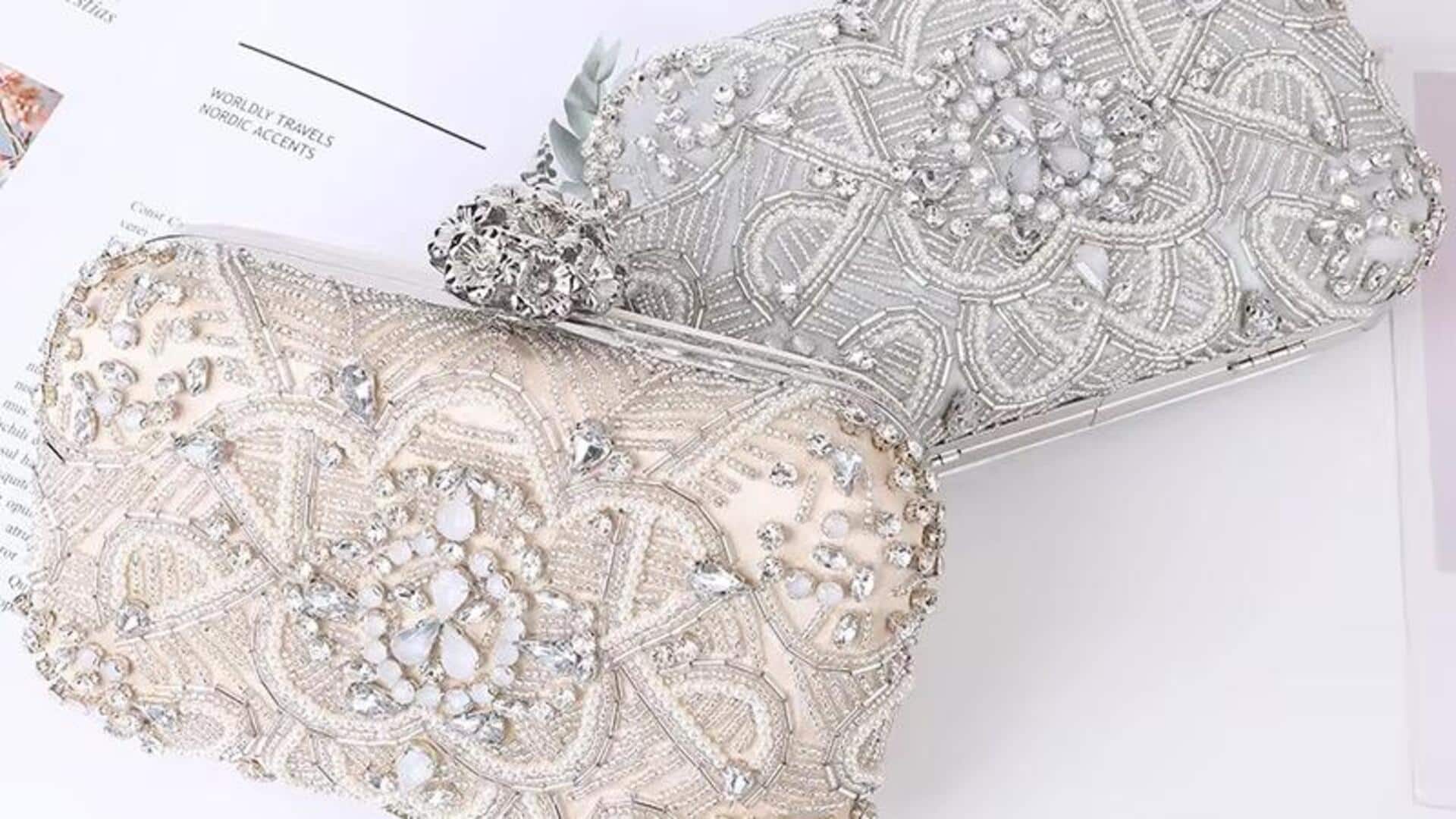 Tas khadi mutiara untuk aksesori musim semi ramah lingkungan