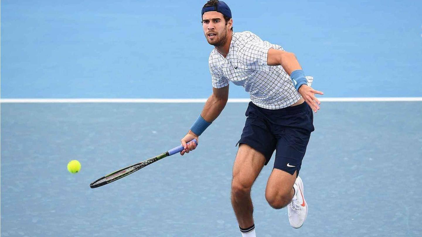 Karen Khachanov meraih kemenangan pertandingannya yang ke-200: Statistik utama