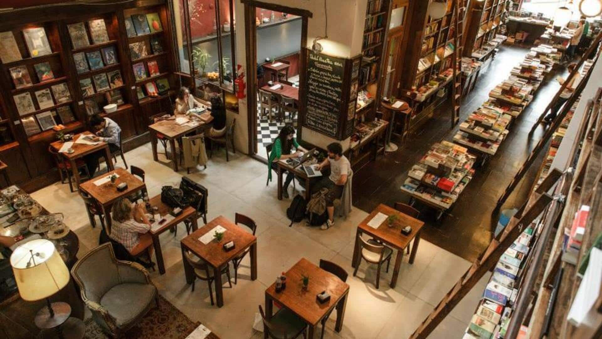 Lima Kafe Sastra yang Menarik di Buenos Aires