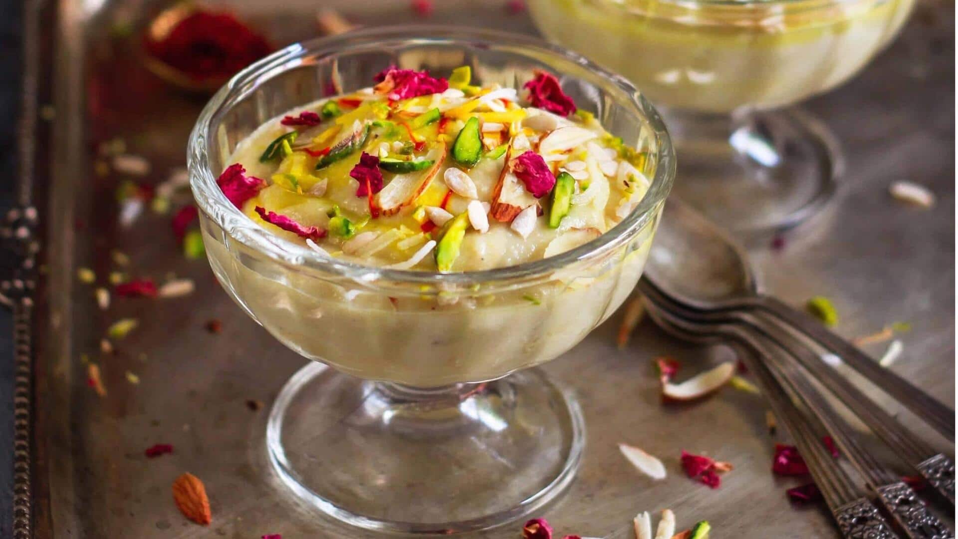 Cara Unik Menyajikan Kheer selain dengan Mangkuk