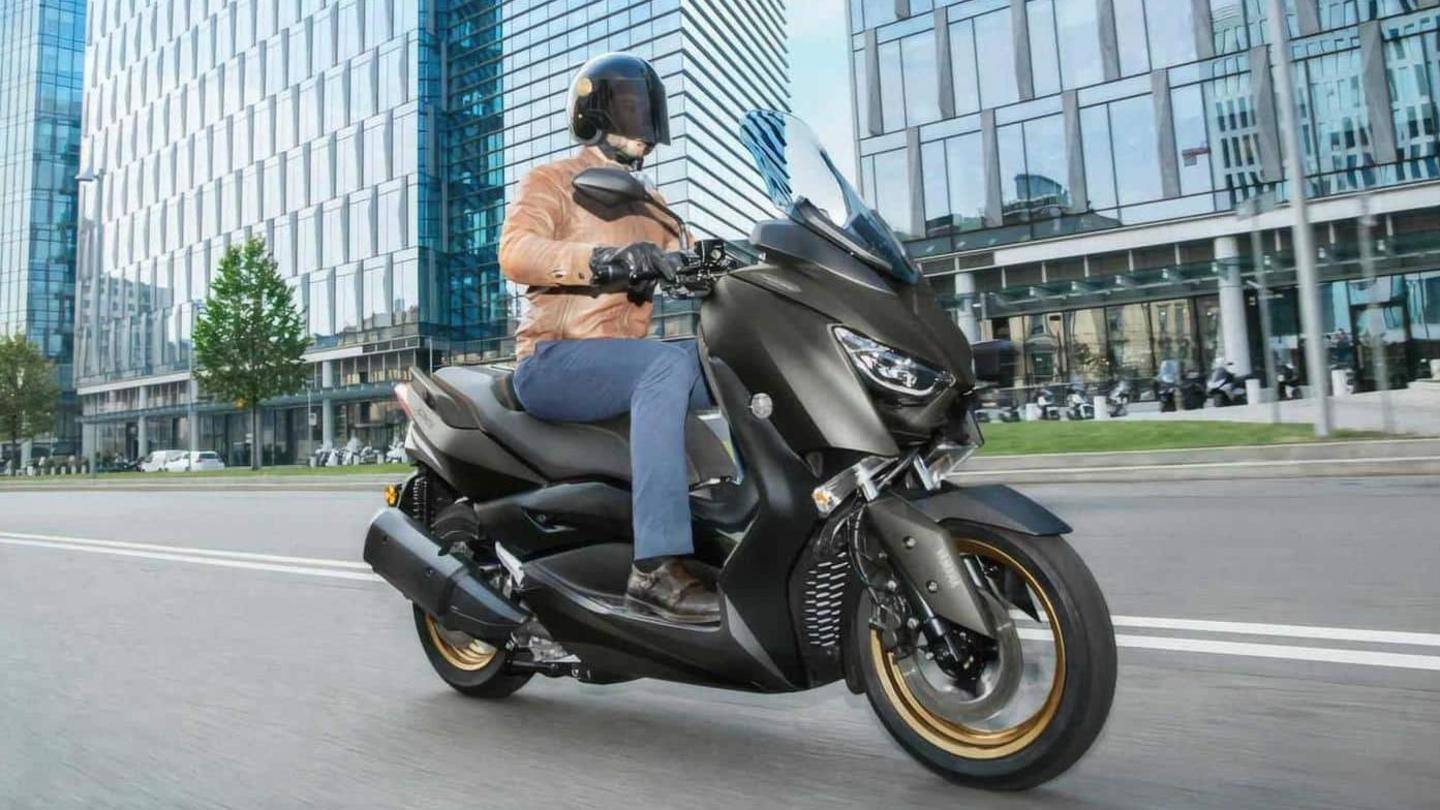 Skuter bergaya maxi Yamaha XMAX 2021 diumumkan untuk pasar Jepang