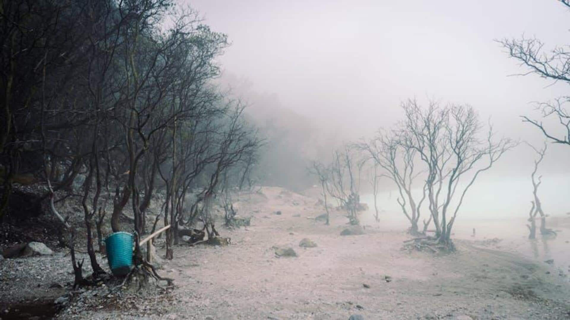 Menikmati Keindahan Kawah Putih di Bandung, Indonesia