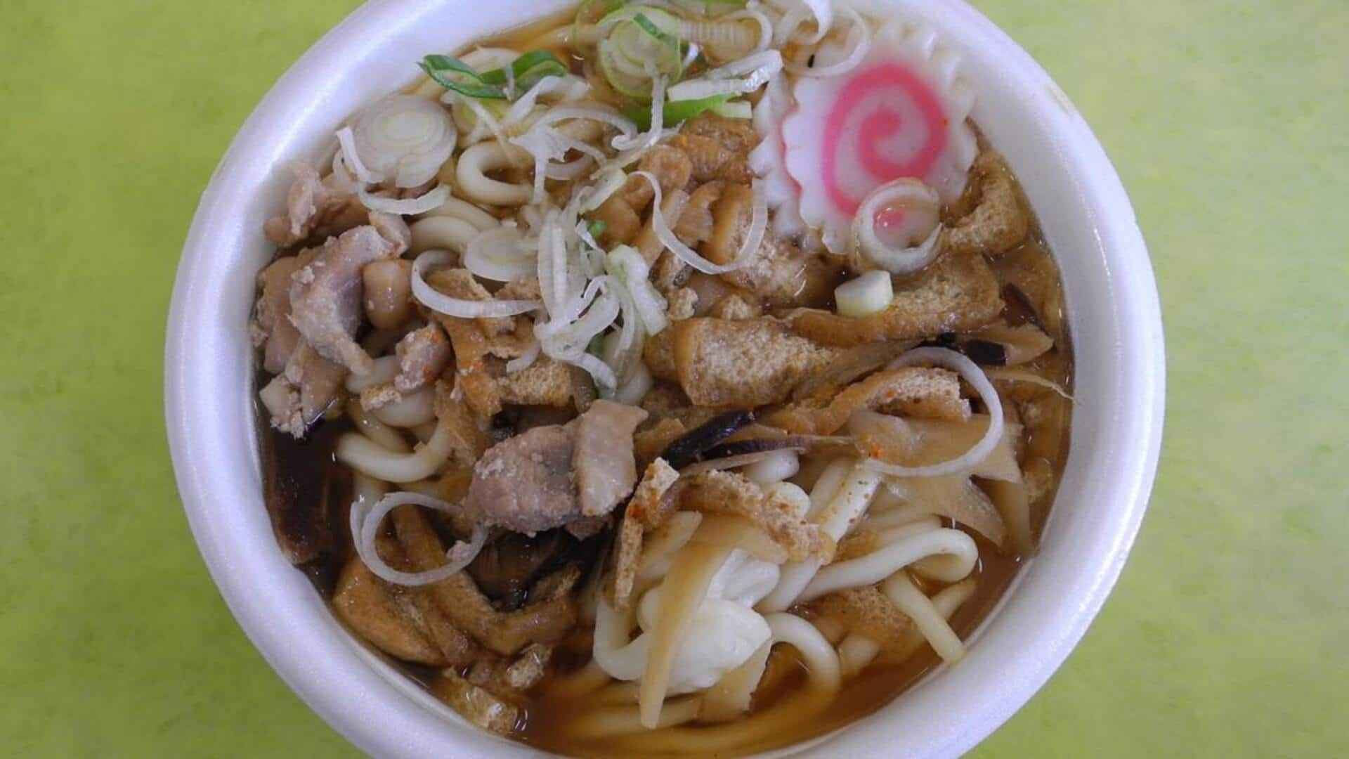 Fusion Maroko-Jepang: Soba Harira dingin