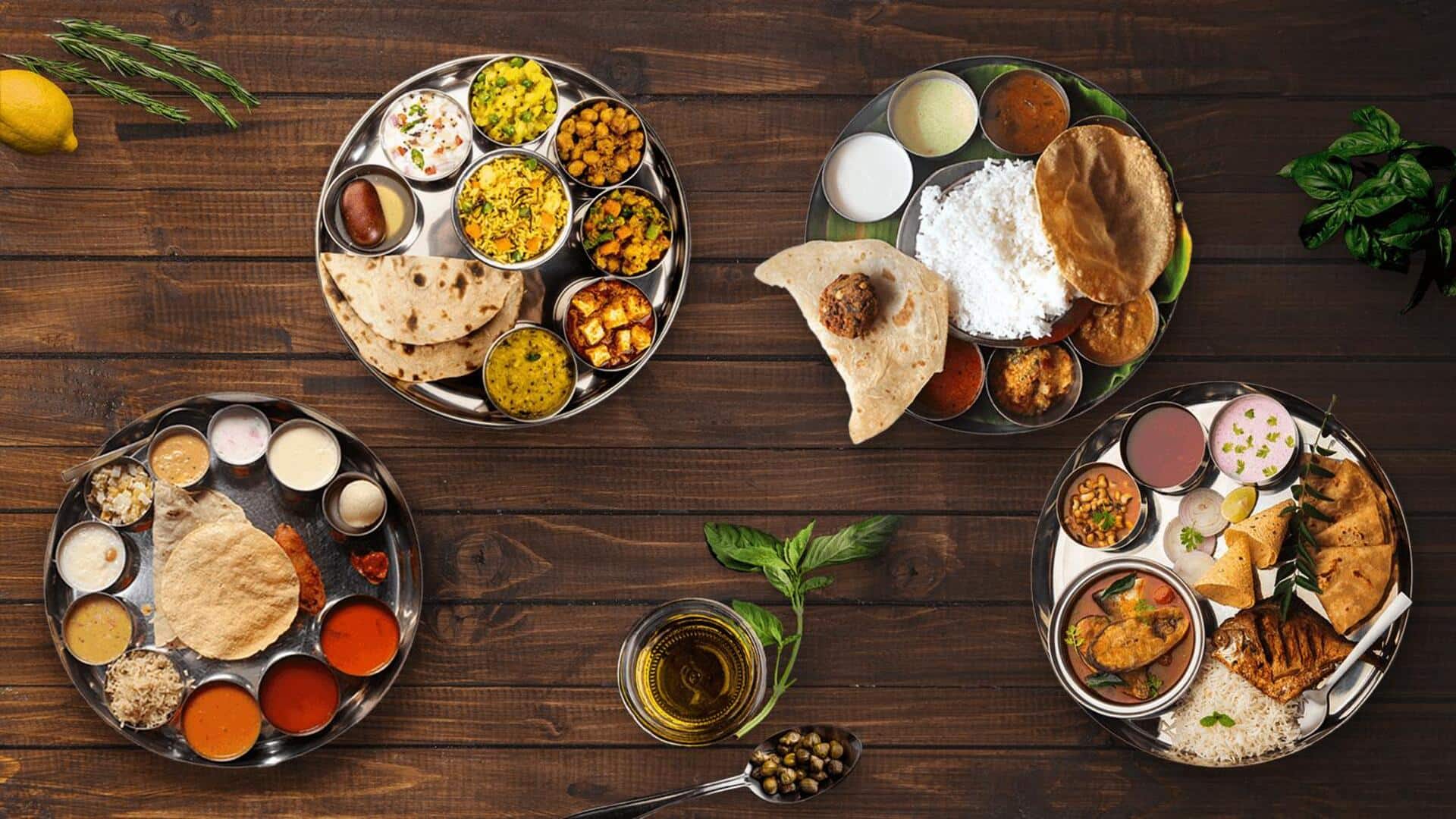 Mencicipi Thali India Klasik di Lokasi yang Tak Terduga