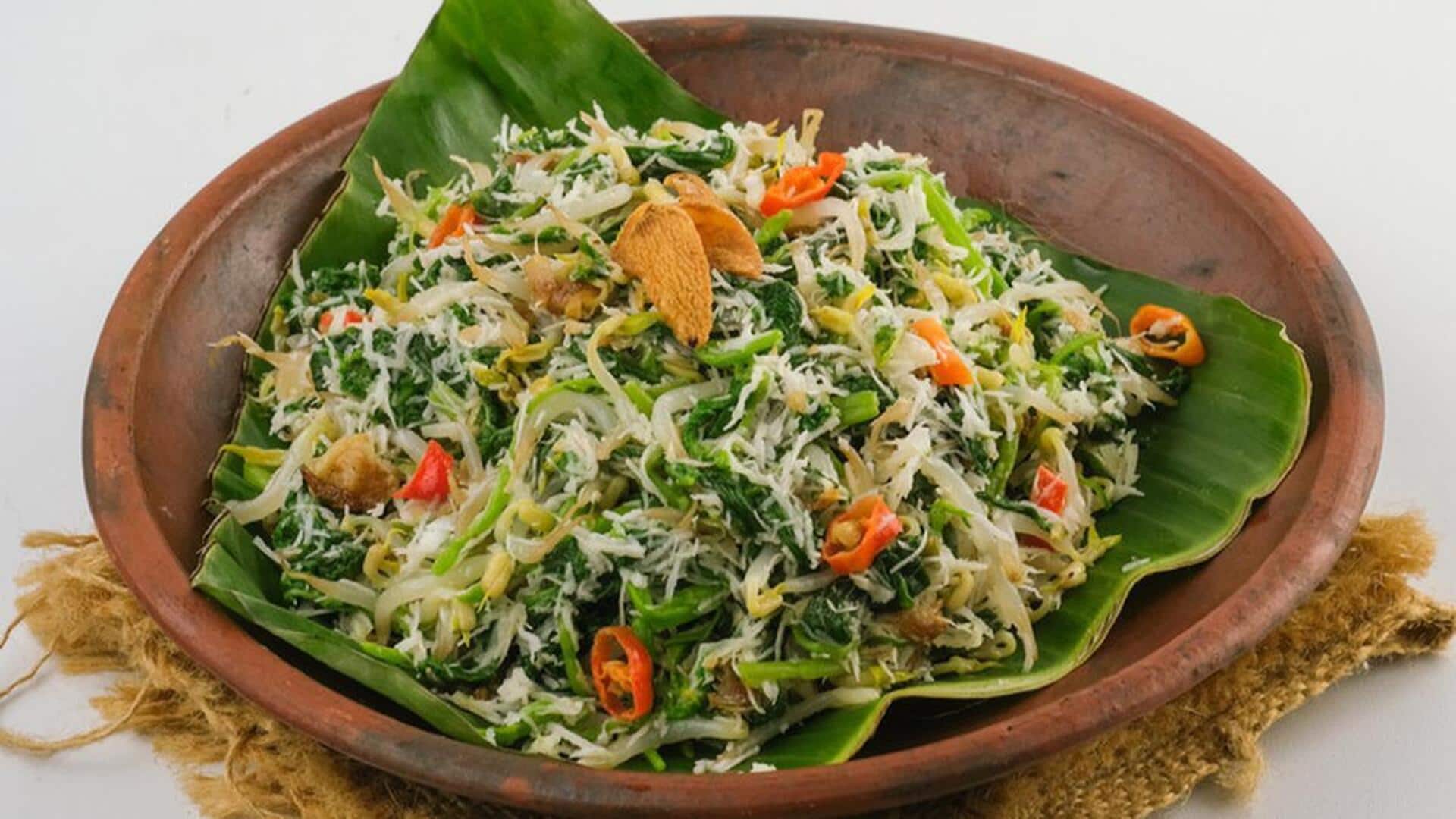 Hidangan Vegetarian Berbasis Dedaunan Segar di Indonesia Hidangan Vegetarian Berbasis Dedaunan Segar di Indonesia