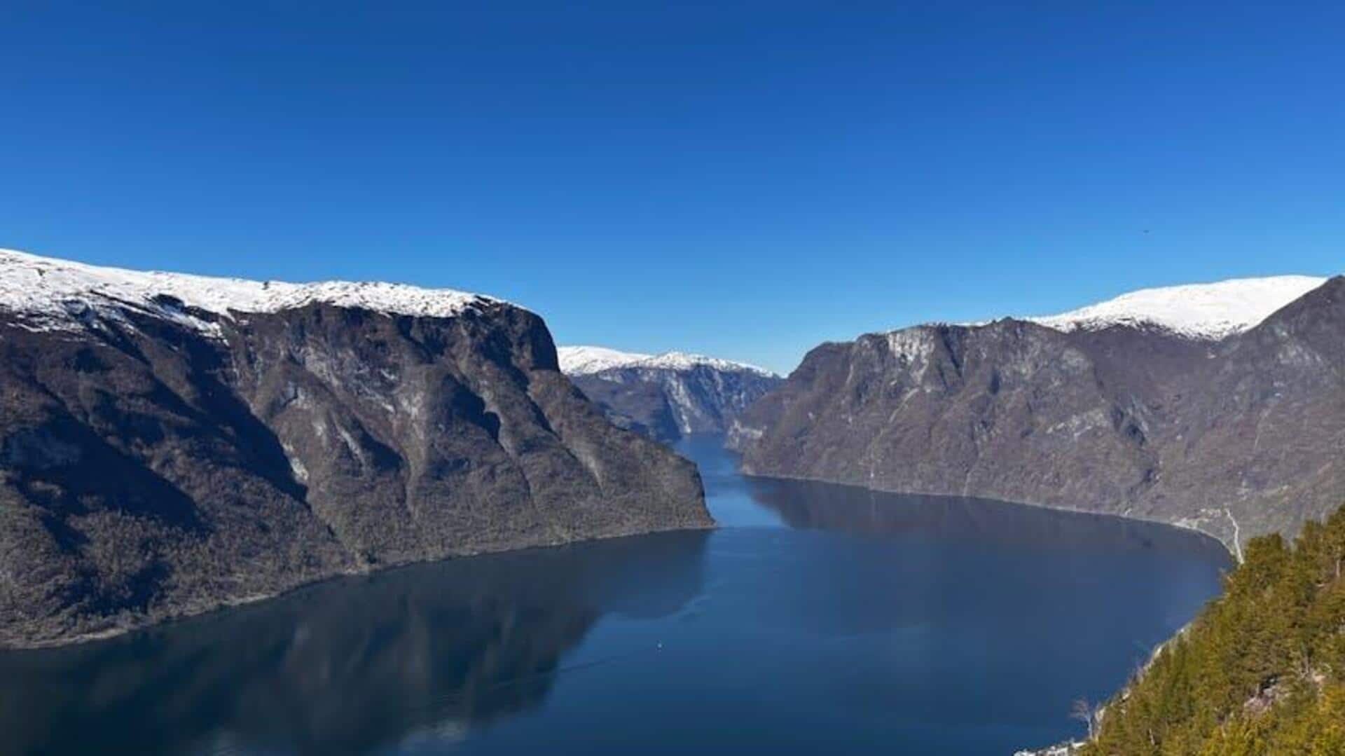 Keindahan Sognefjord di Norwegia
