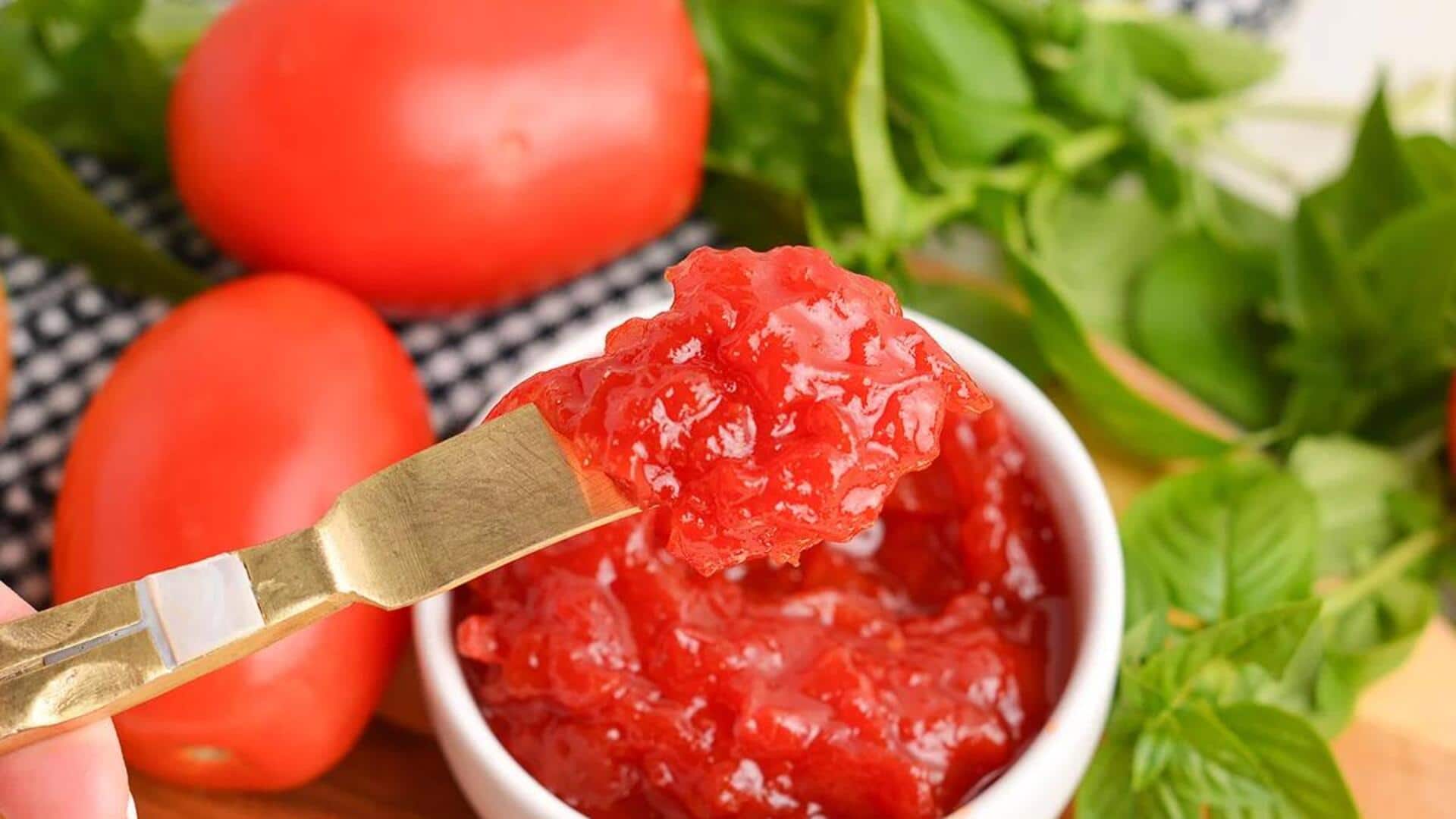 Ubah Tomat menjadi Selai Manis yang Menggugah Selera