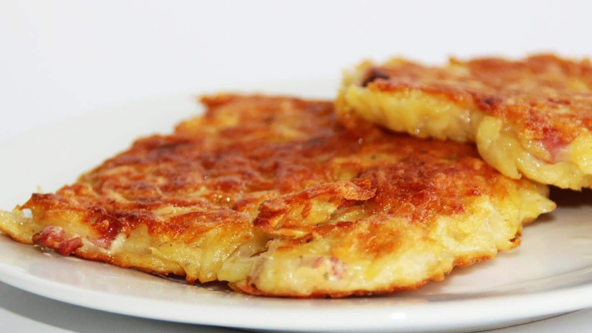 Panduan membuat Kartoffelpuffer (pancake kentang) ala Jerman