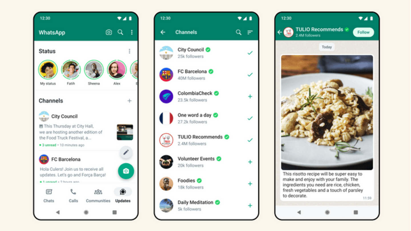 WhatsApp Meluncurkan Fitur 'Saluran' Untuk Menyiarkan Pesan