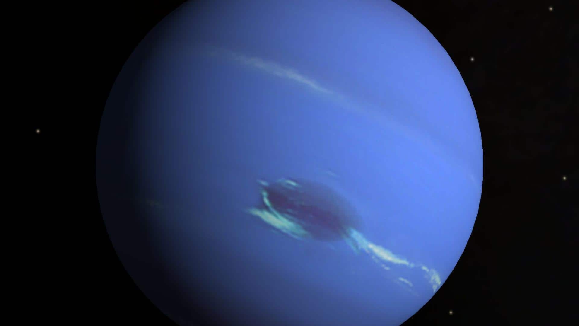 Misteri Bintik Gelap Besar di Planet Neptunus Misteri Bintik Gelap Besar di Planet Neptunus