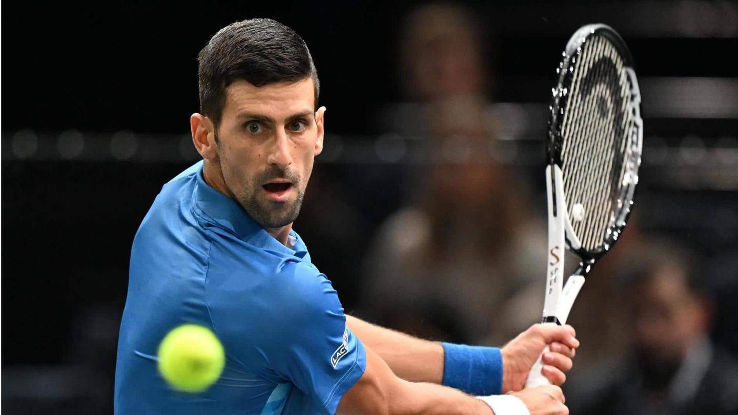 Novak Djokovic akan menghadapi Holger Rune di final Paris Masters