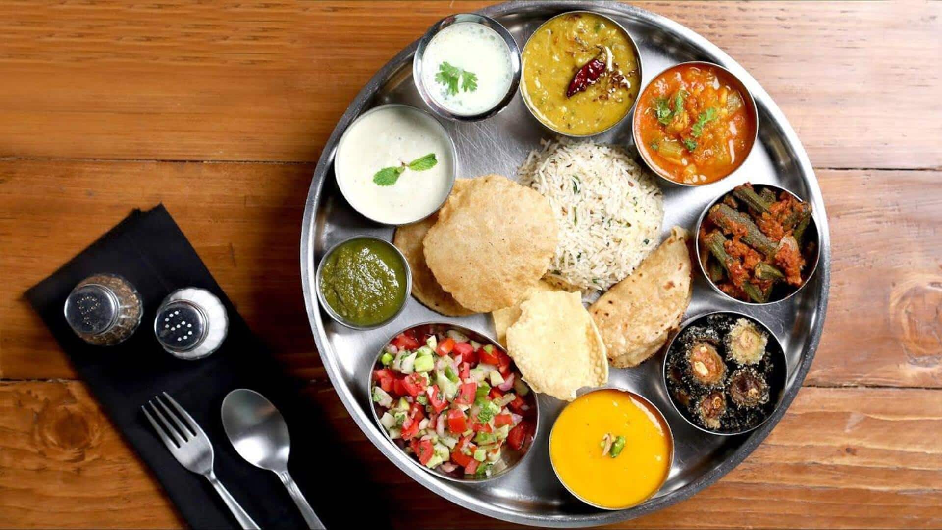 Lima Kombinasi Thali India yang Wajib Anda Coba