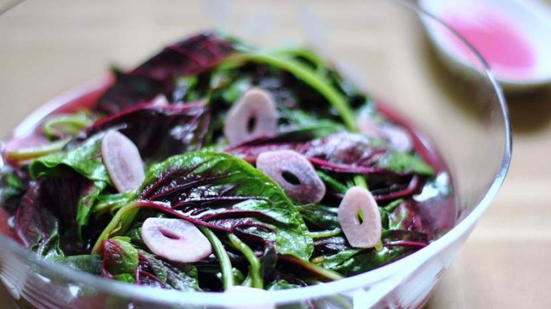 Lima Hidangan Unik dengan Bahan Dasar Bayam Amaranth