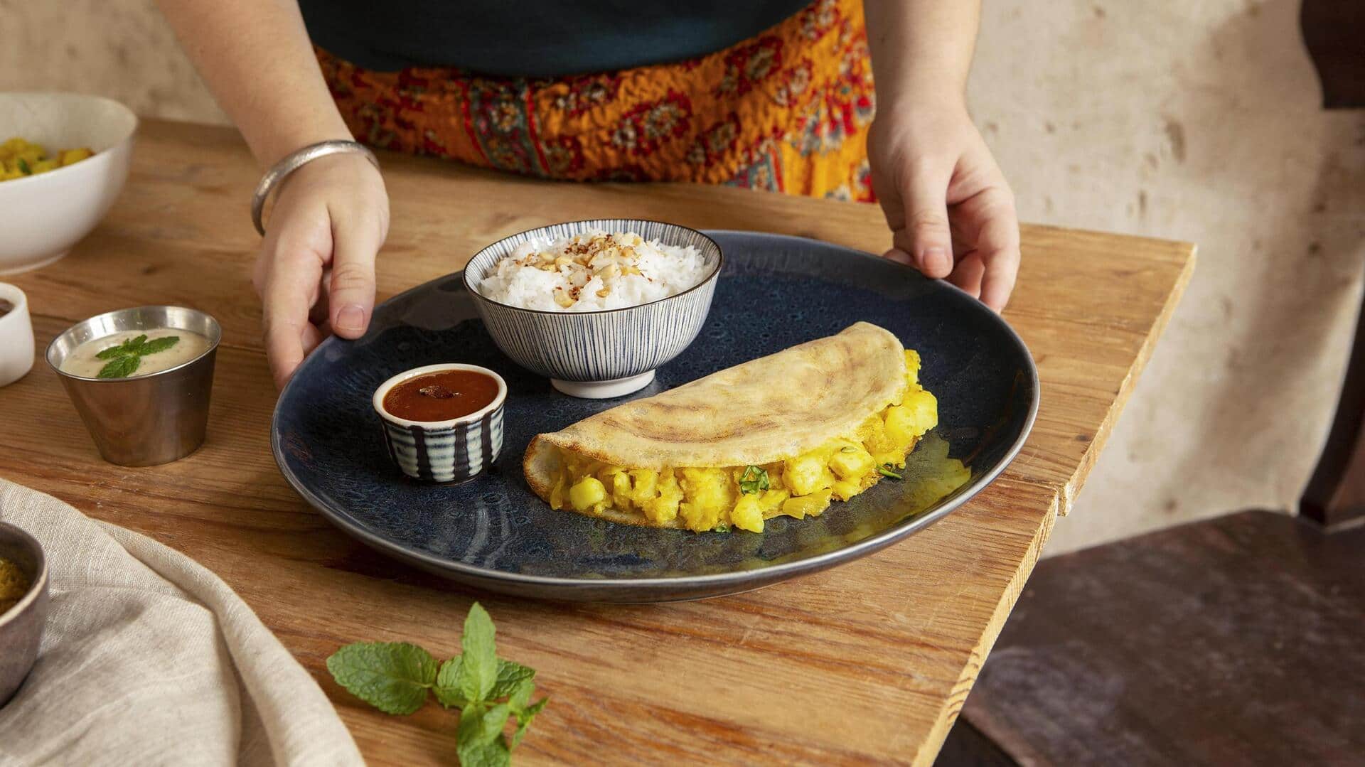 Lima Topping Vegan Dosa Terbaik yang Terinspirasi dari Restoran India