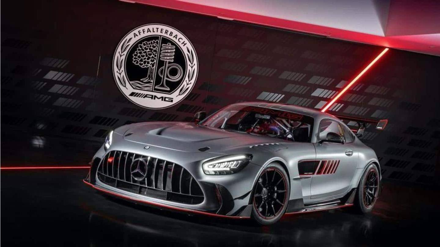 Mercedes-AMG GT Track Series diluncurkan untuk merayakan 55 tahun AMG
