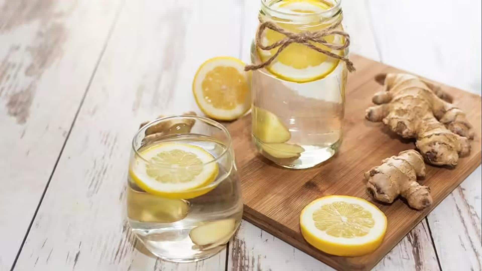 Mencicipi Lima Kombinasi Segar dari Air Infusi Jeruk