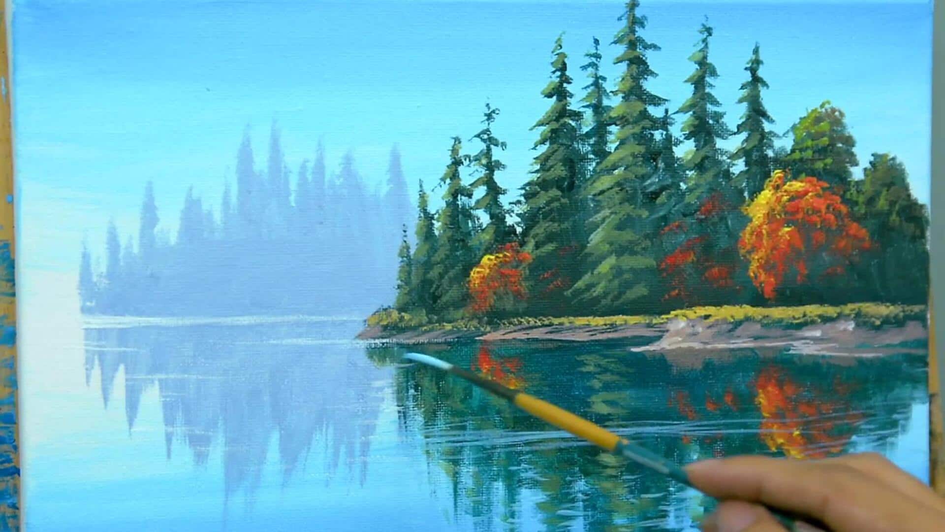 Menguasai Seni Melukis Refleksi Air dengan Efektif