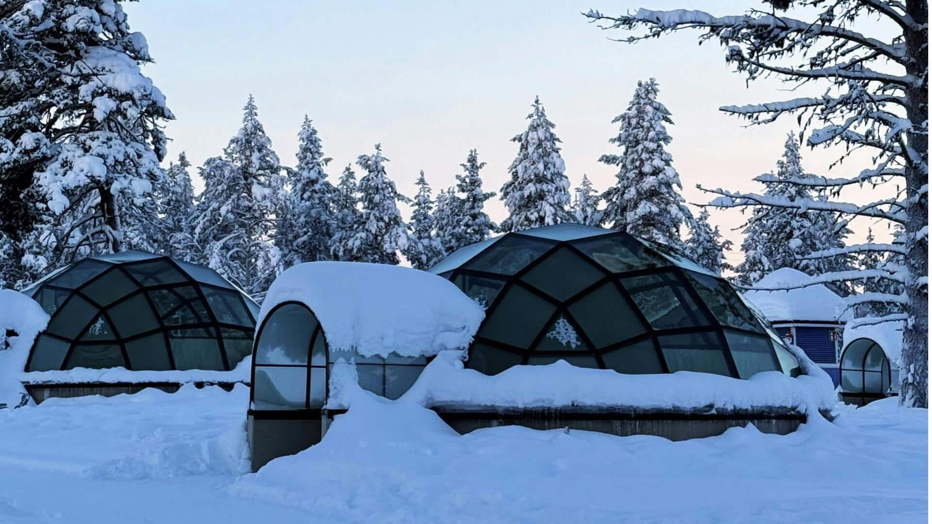 Menginap Dalam Iglo Kaca di Lappo Finlandia: Lima Pilihan Terbaik