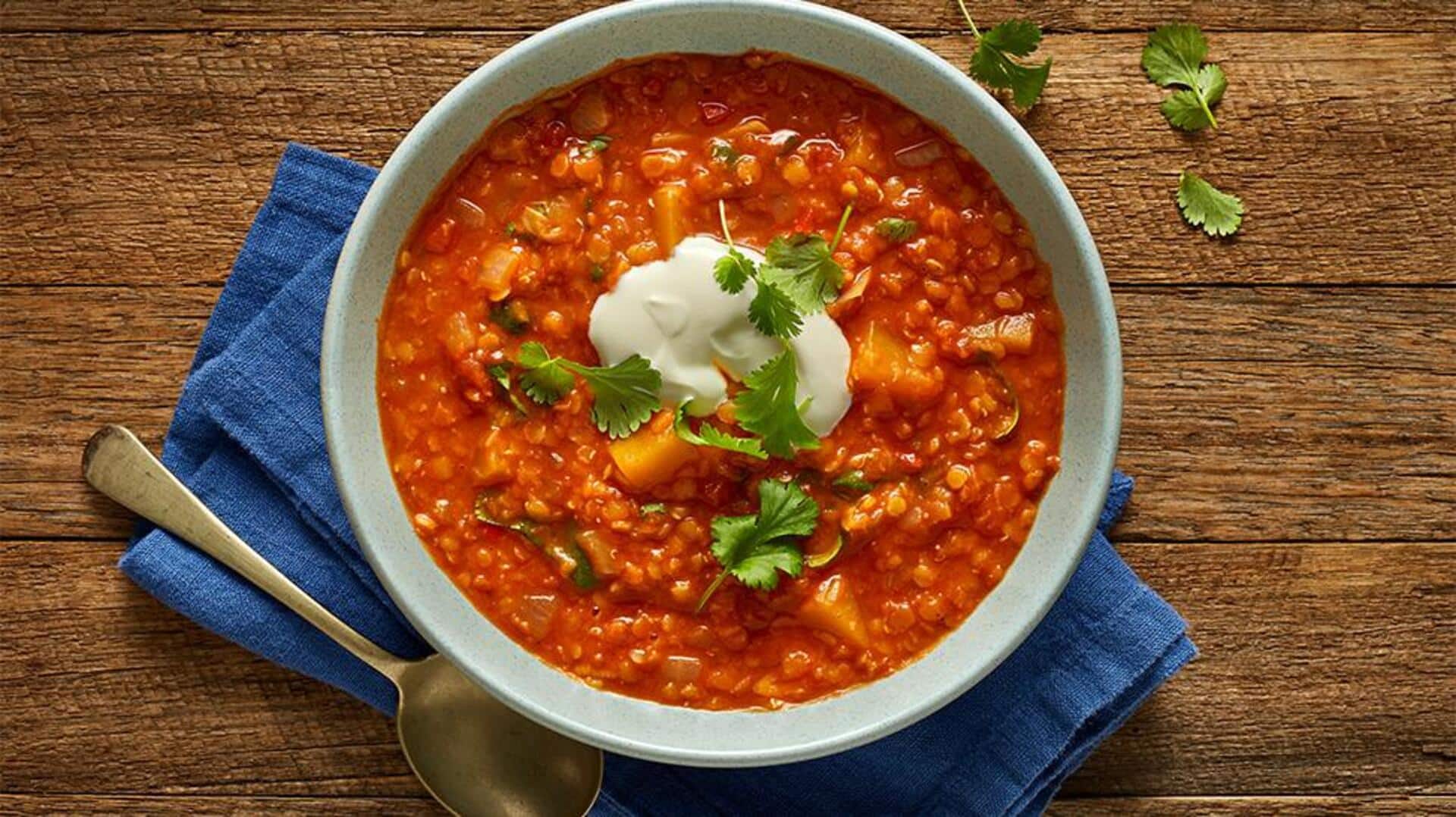 Sup Lentil Sederhana untuk Menghangatkan Malam