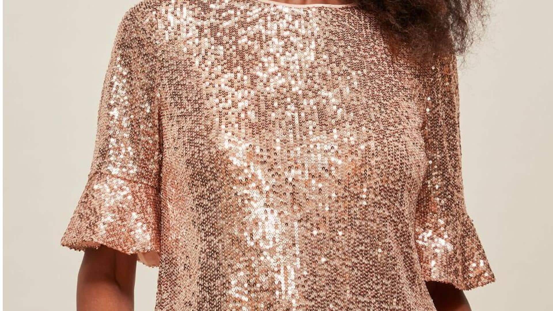 Gaya payet untuk transformasi musim semi