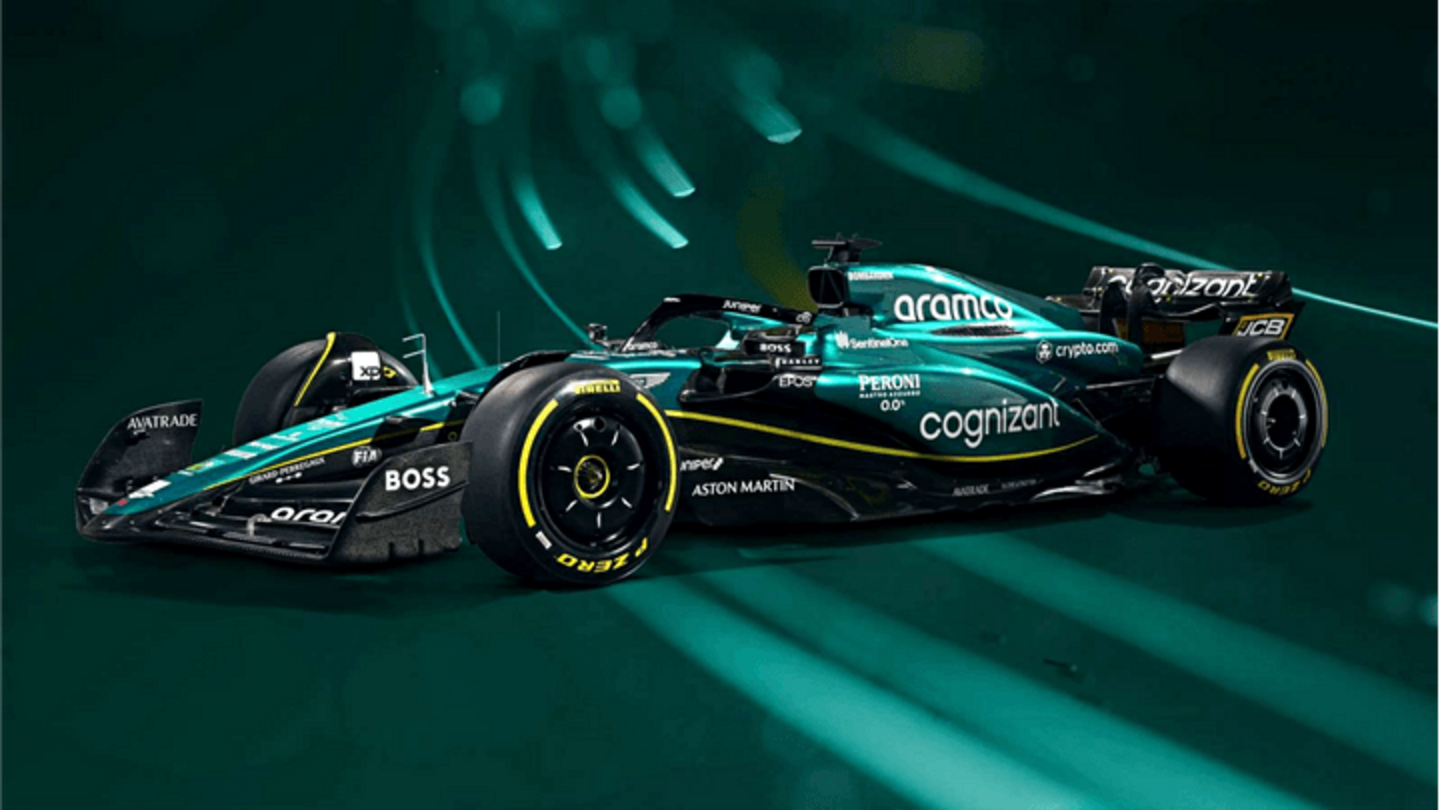 Aston Martin memperkenalkan AMR23 sebagai mobil Formula 1-nya di 2023