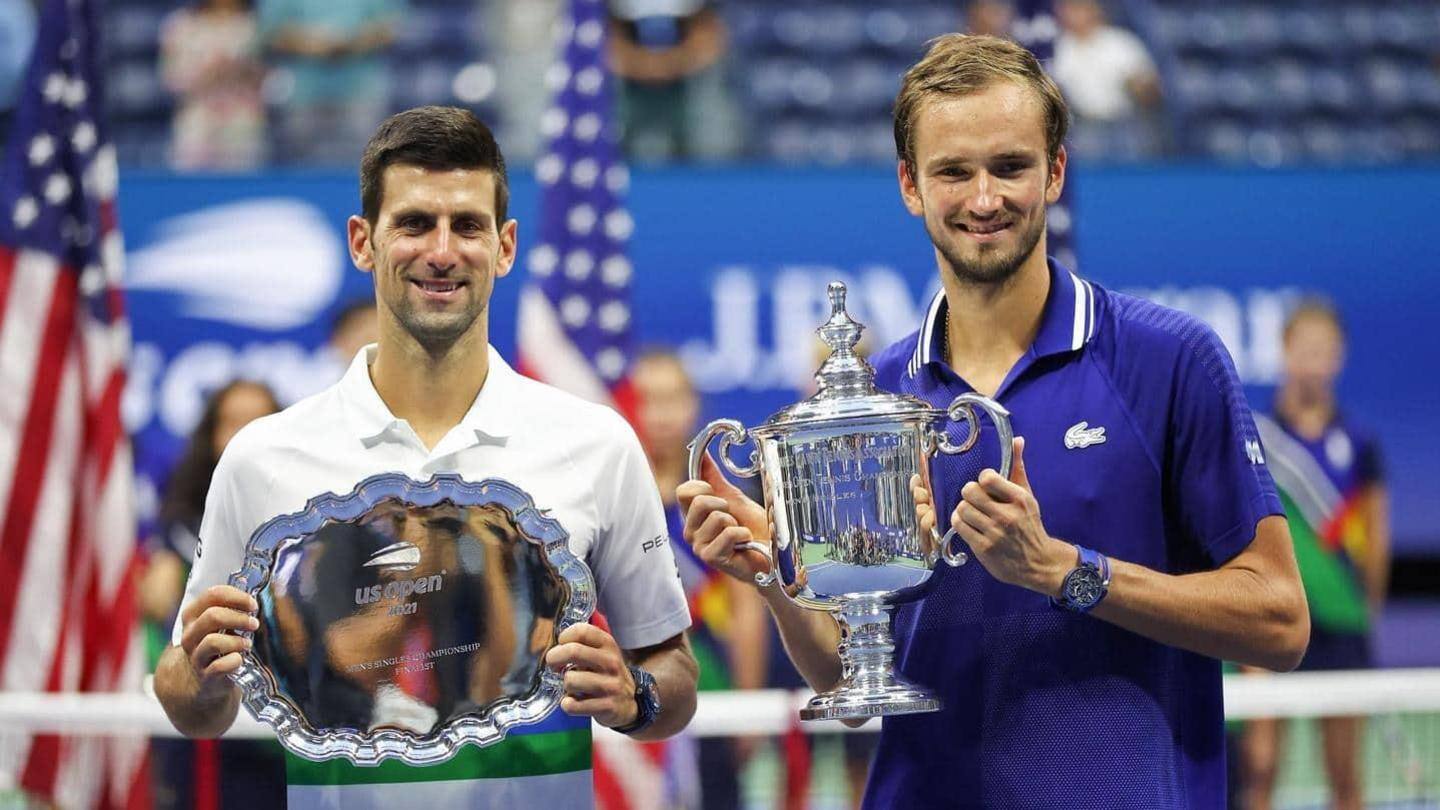 Medvedev mengalahkan Djokovic untuk memenangkan AS Terbuka Medvedev mengalahkan Djokovic untuk memenangkan AS Terbuka