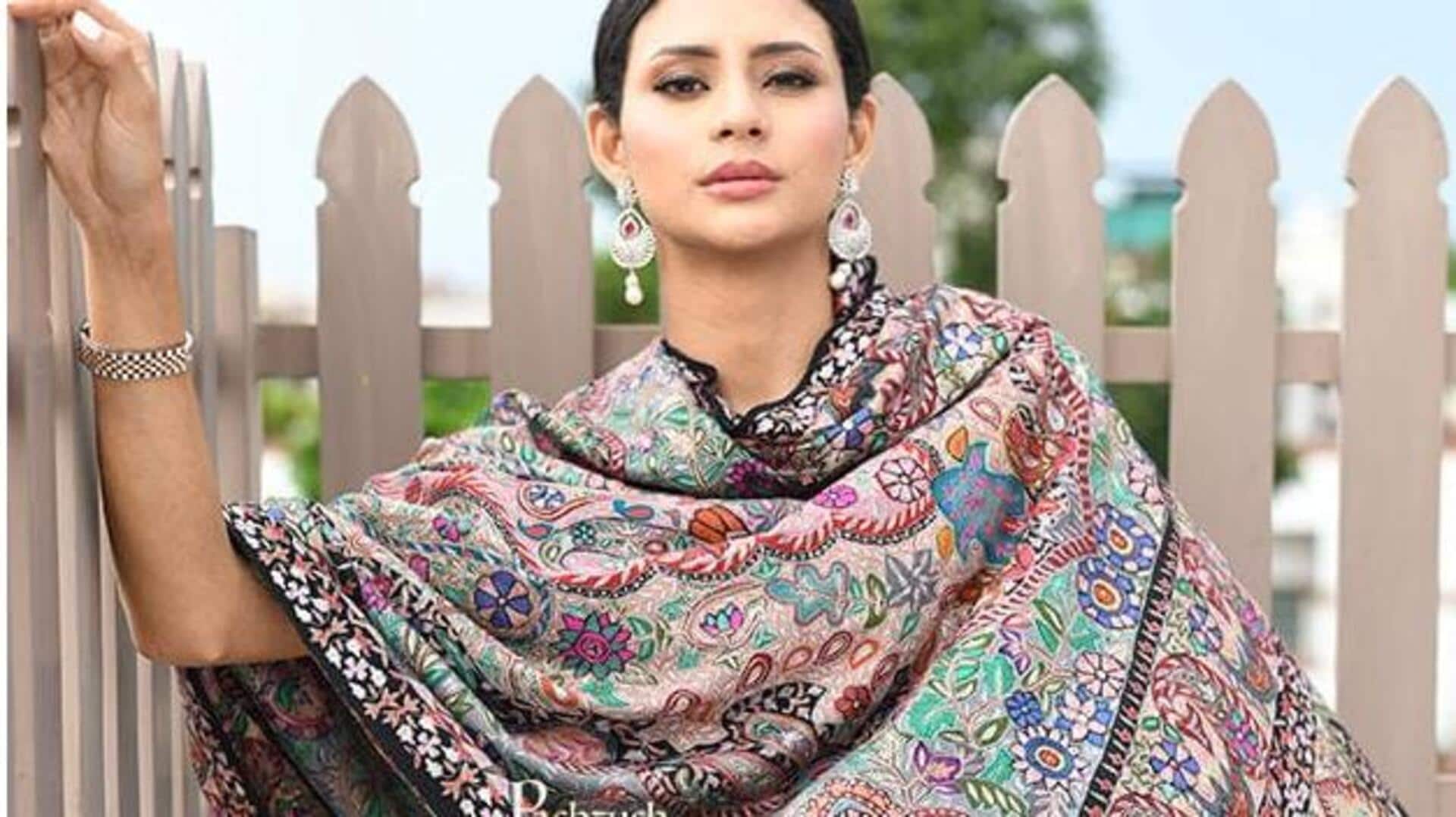 Selendang tenun tangan: Elegansi sejati musim dingin India