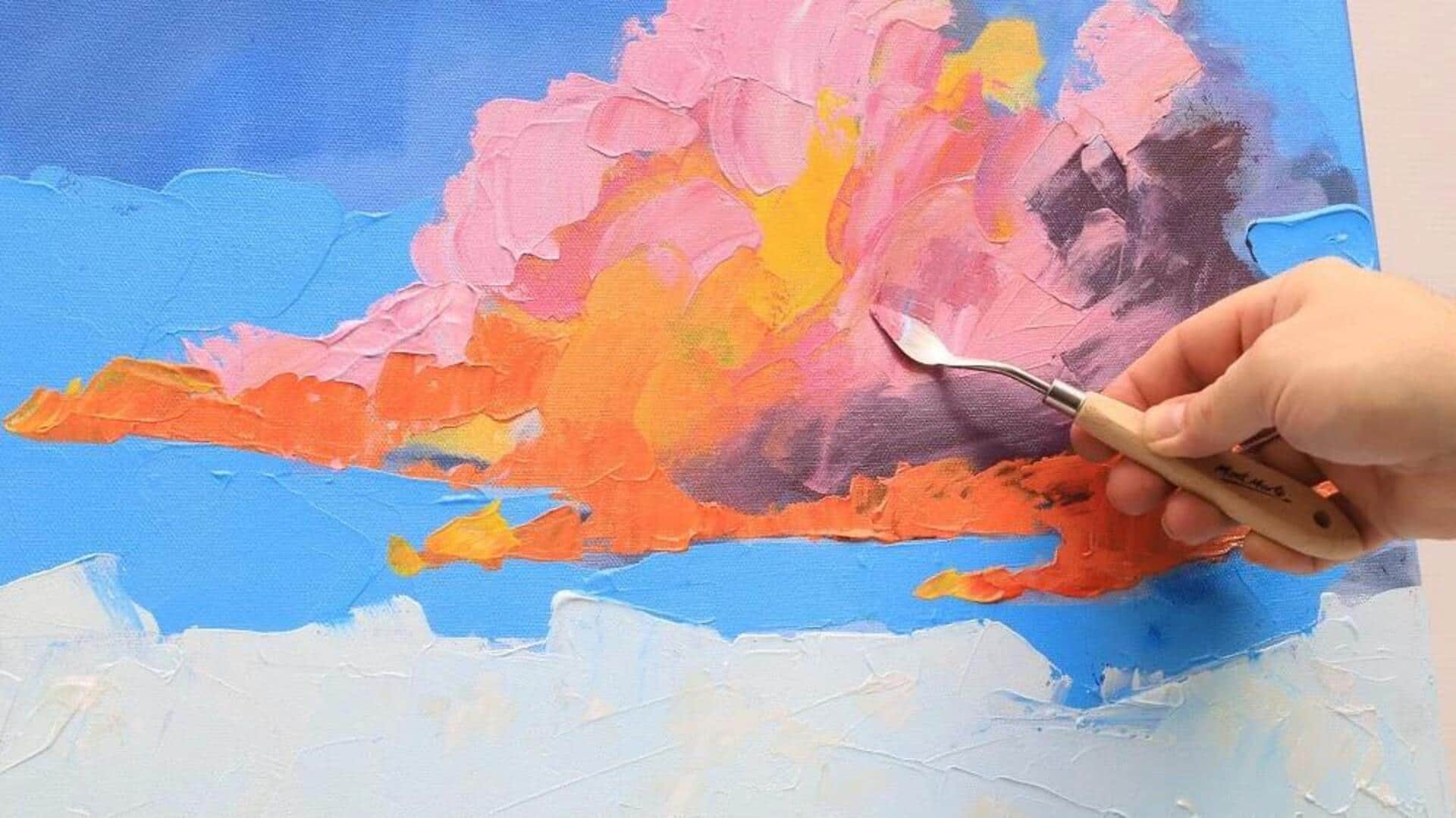 Menguasai Seni Lanskap dengan Pisau Palet