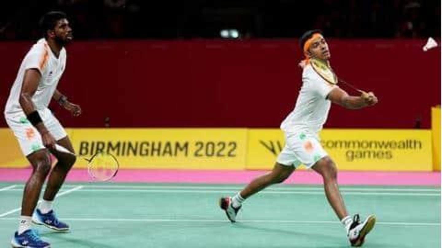 Commonwealth Games: India menangkan emas di bulu tangkis ganda putra