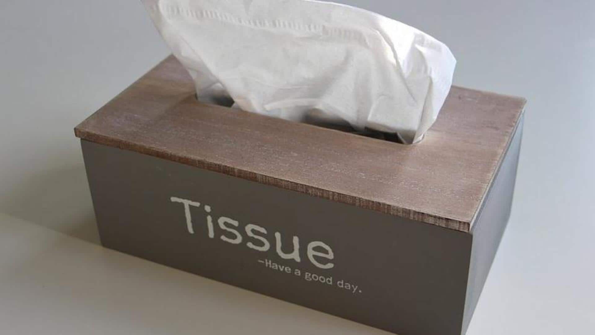 Lima cara praktis menggunakan kotak tisu bekas di rumah