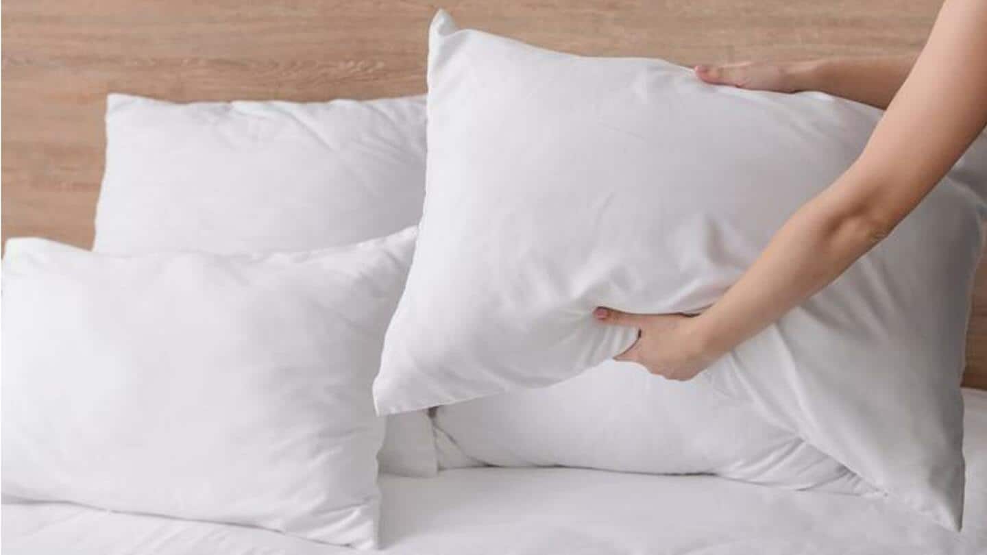 6 bantal berbeda untuk setiap posisi tidur