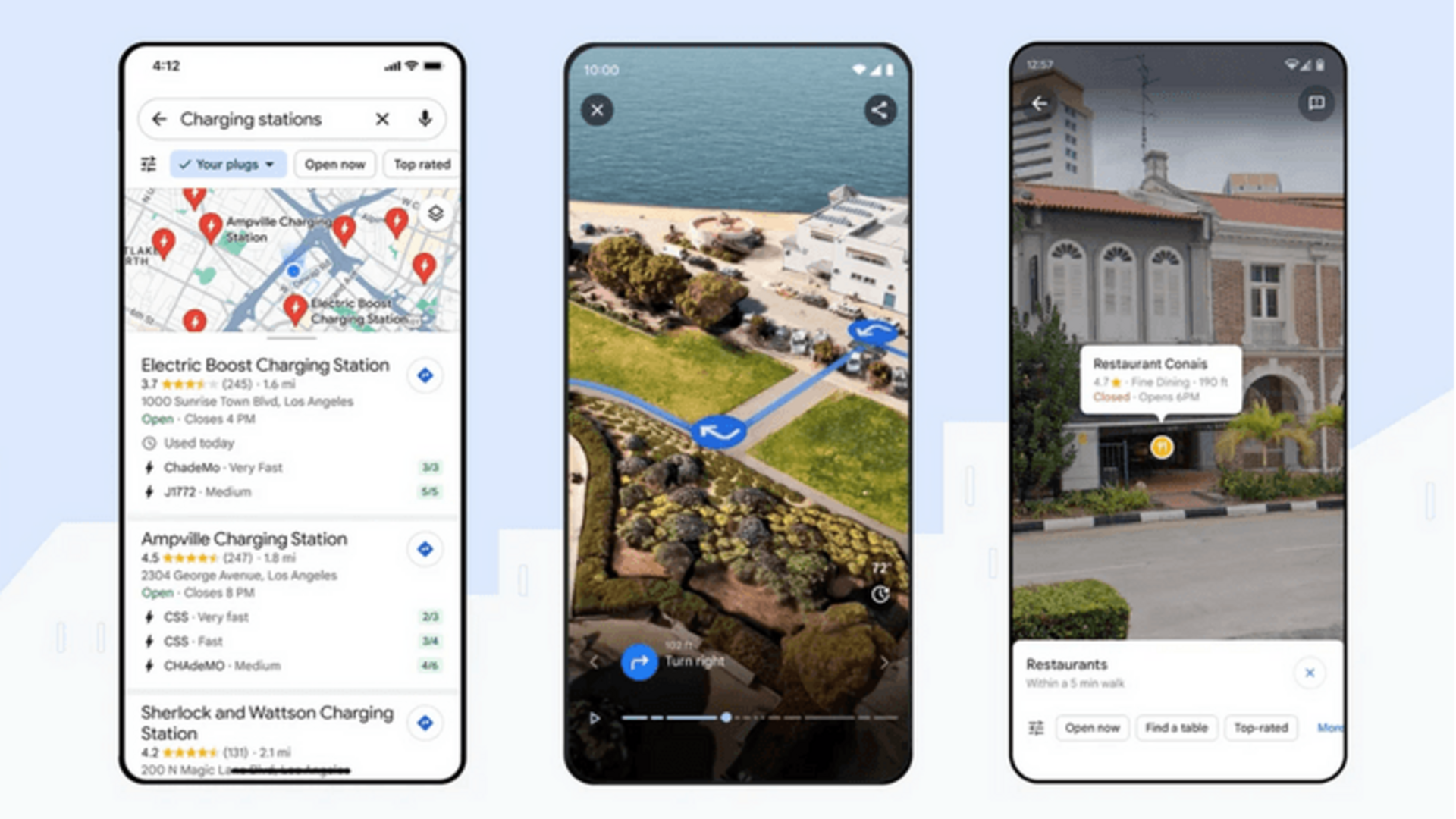 Cara menggunakan Immersive View untuk rute di Google Maps