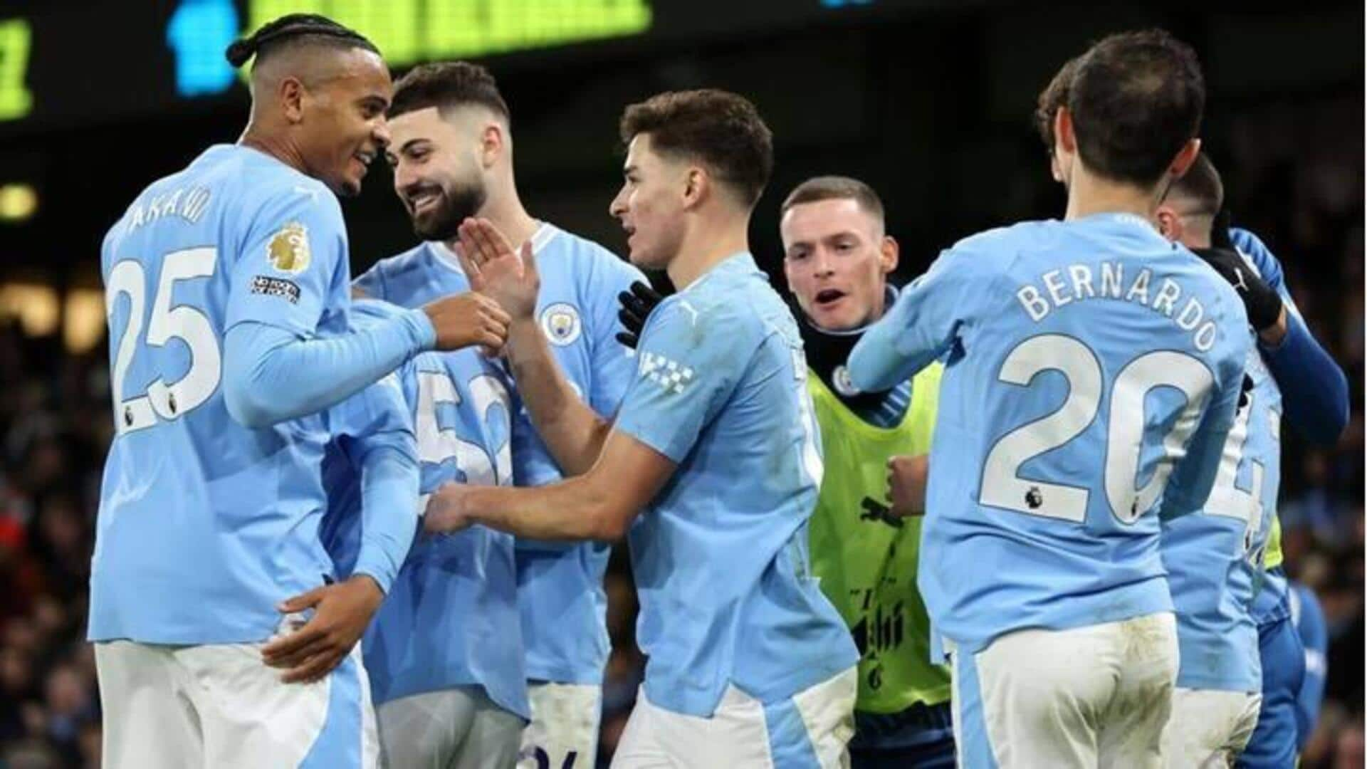 Liga Premier 2023-24, Manchester City kalahkan Sheffield United 2-0: Statistik