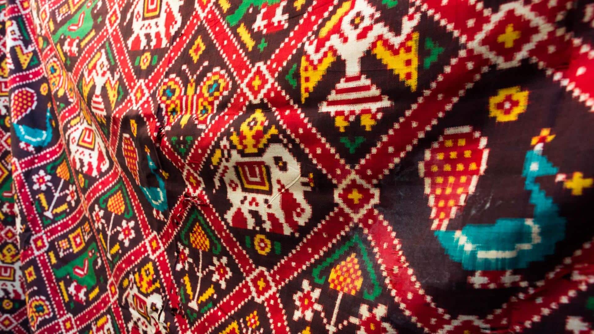 Gaya Patan Patola untuk musim gugur