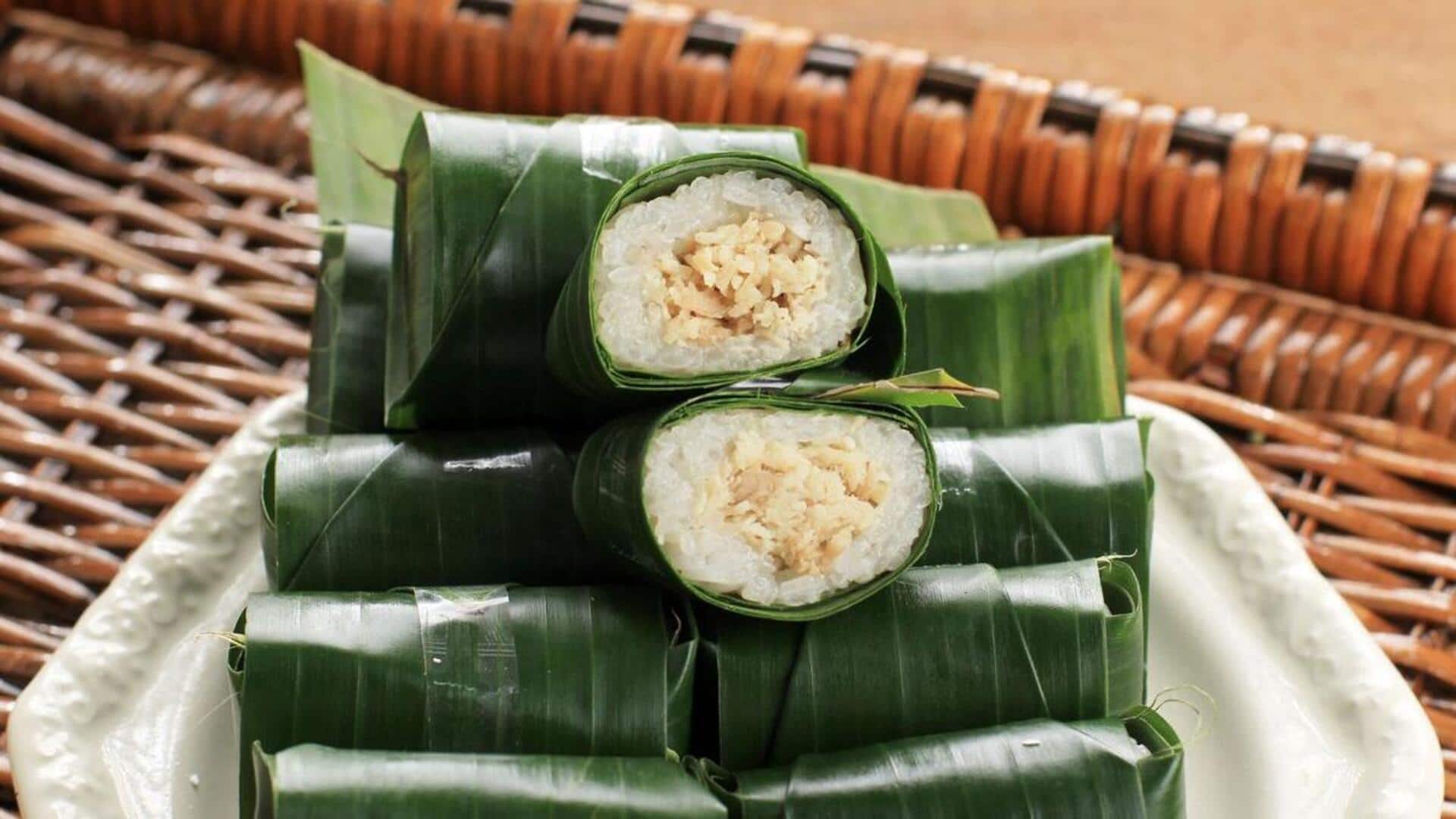 Mencoba Lima Isian Unik untuk Lemper 