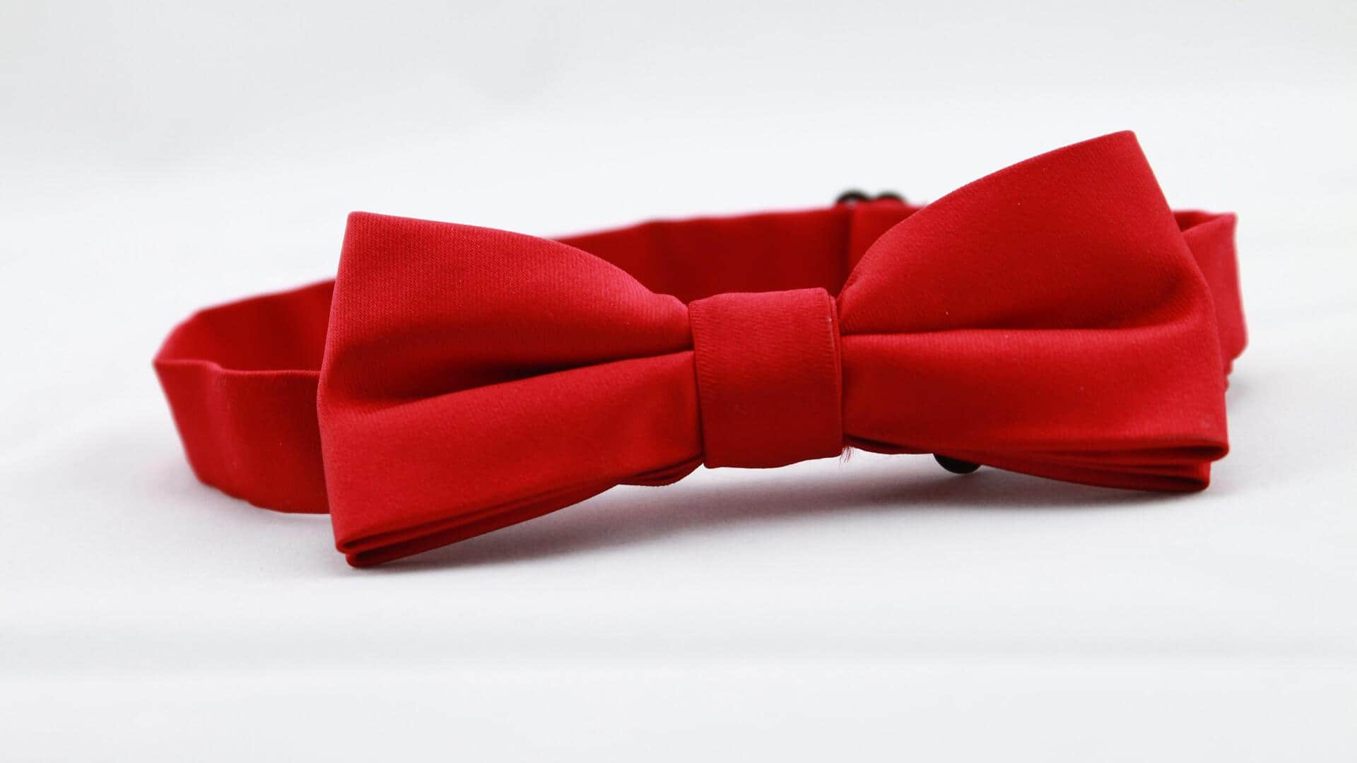 Lima cara unik memakai dasi kupu-kupu dari felt di musim dingin