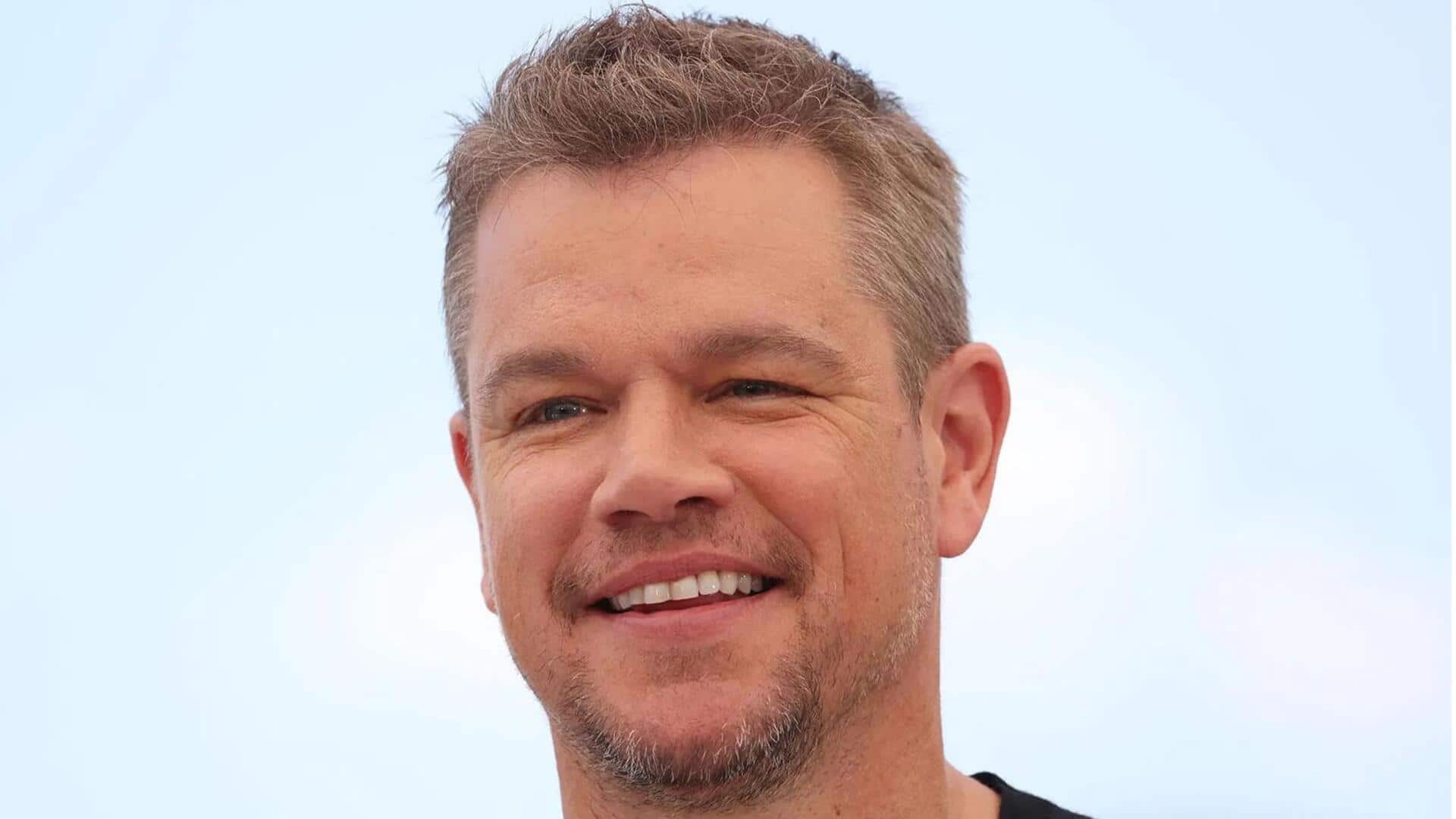 Karya amal Matt Damon di Hollywood