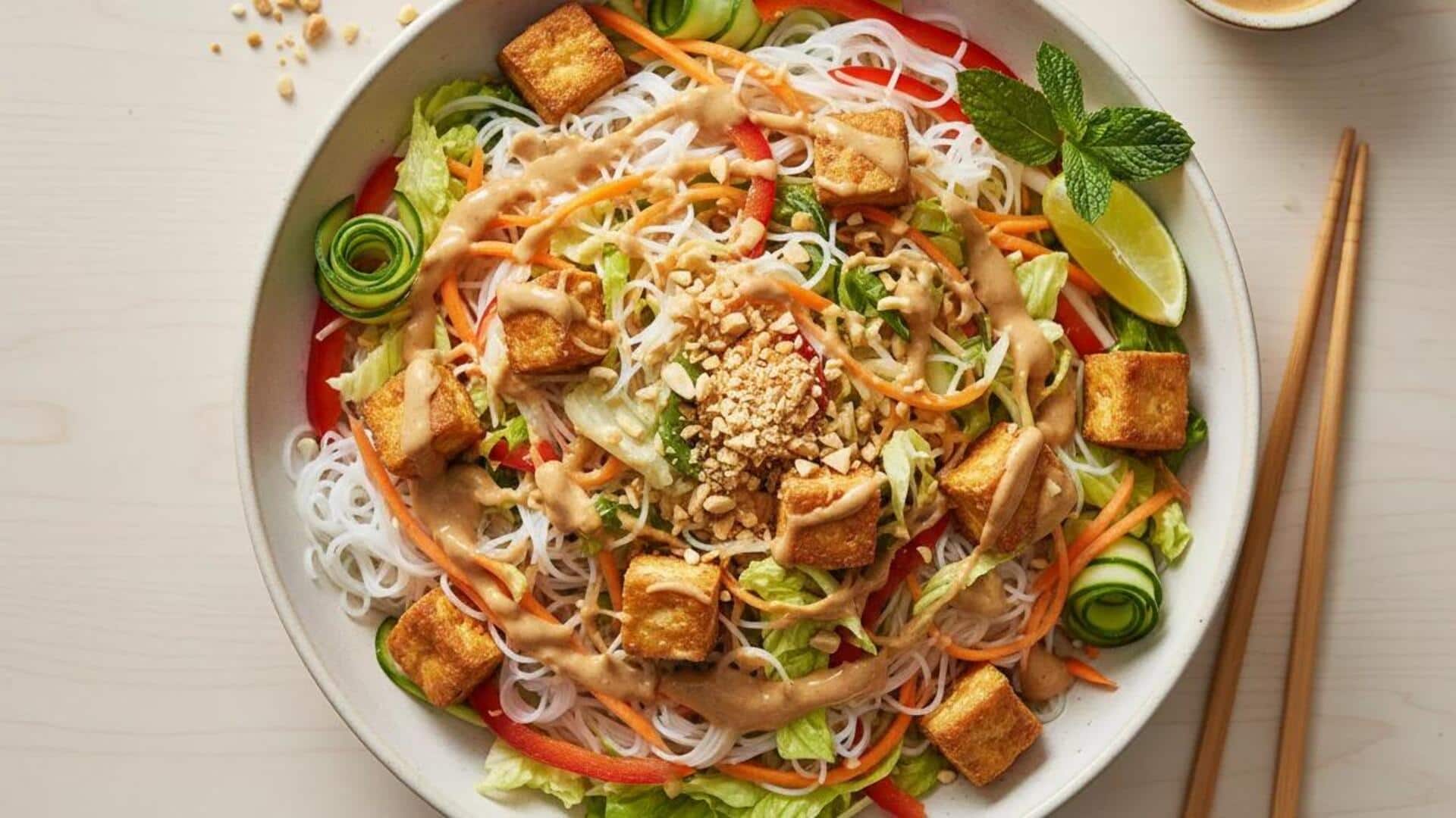 Kreasi Salad Vegetarian Indonesia yang Kreatif