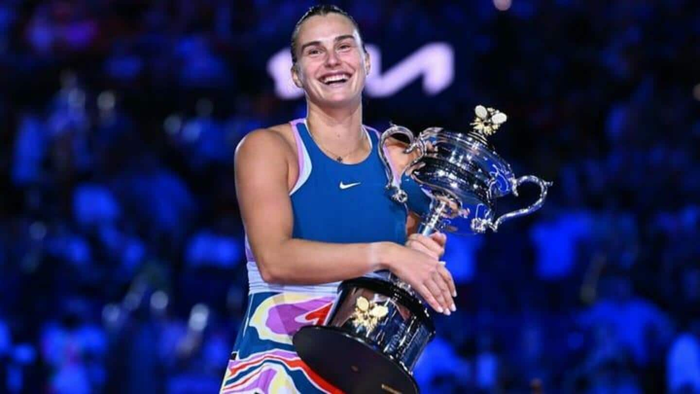 Aryna Sabalenka memenangkan Australia Terbuka 2023, merebut gelar turnamen besar perdananya