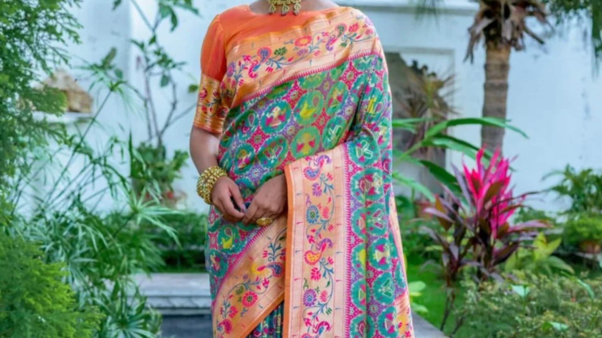 Tren fusi dalam saree tradisional untuk tampilan kontemporer