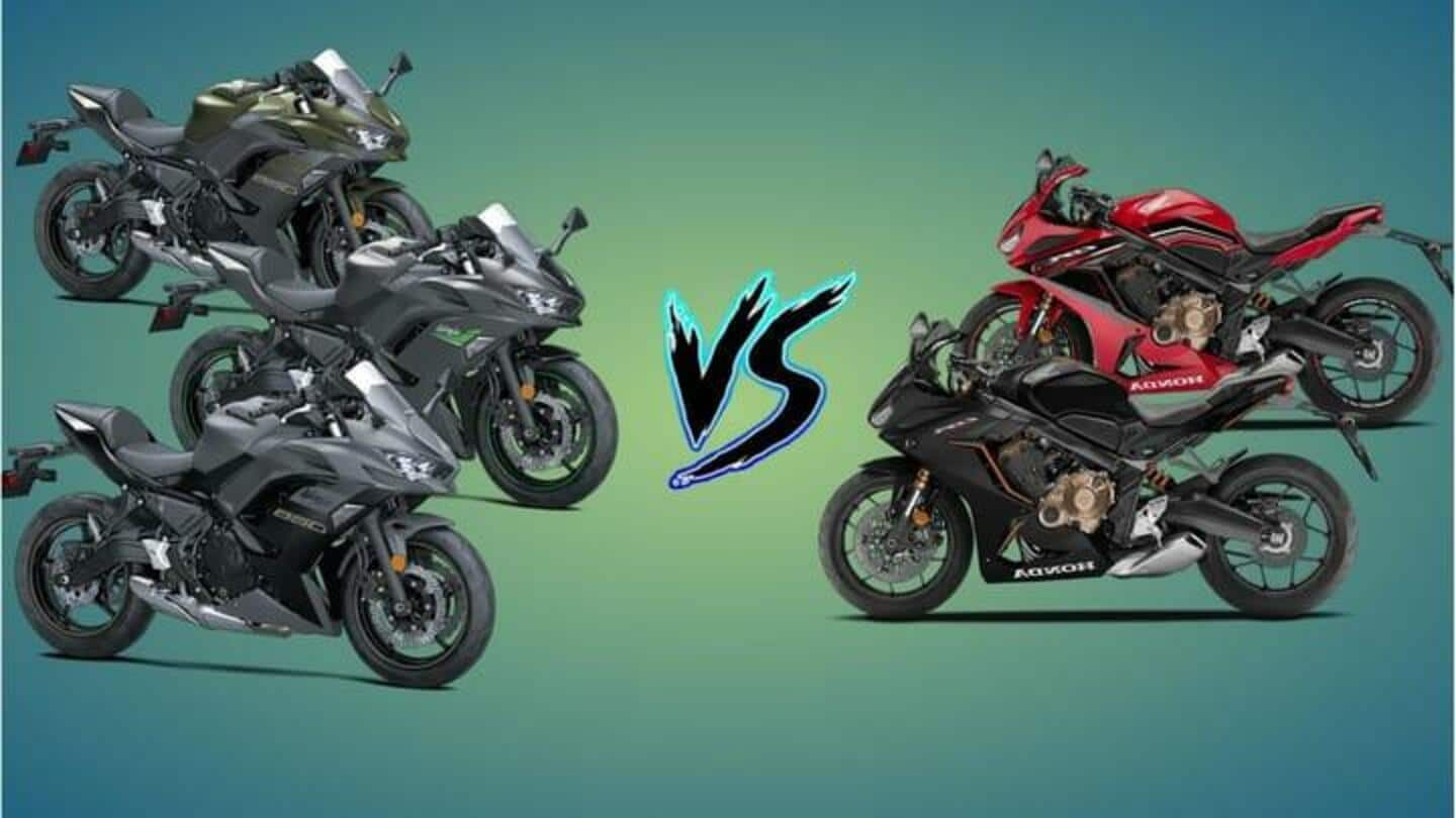 Apakah Kawasaki Ninja 650 2024 lebih baik dari Honda CBR650R?