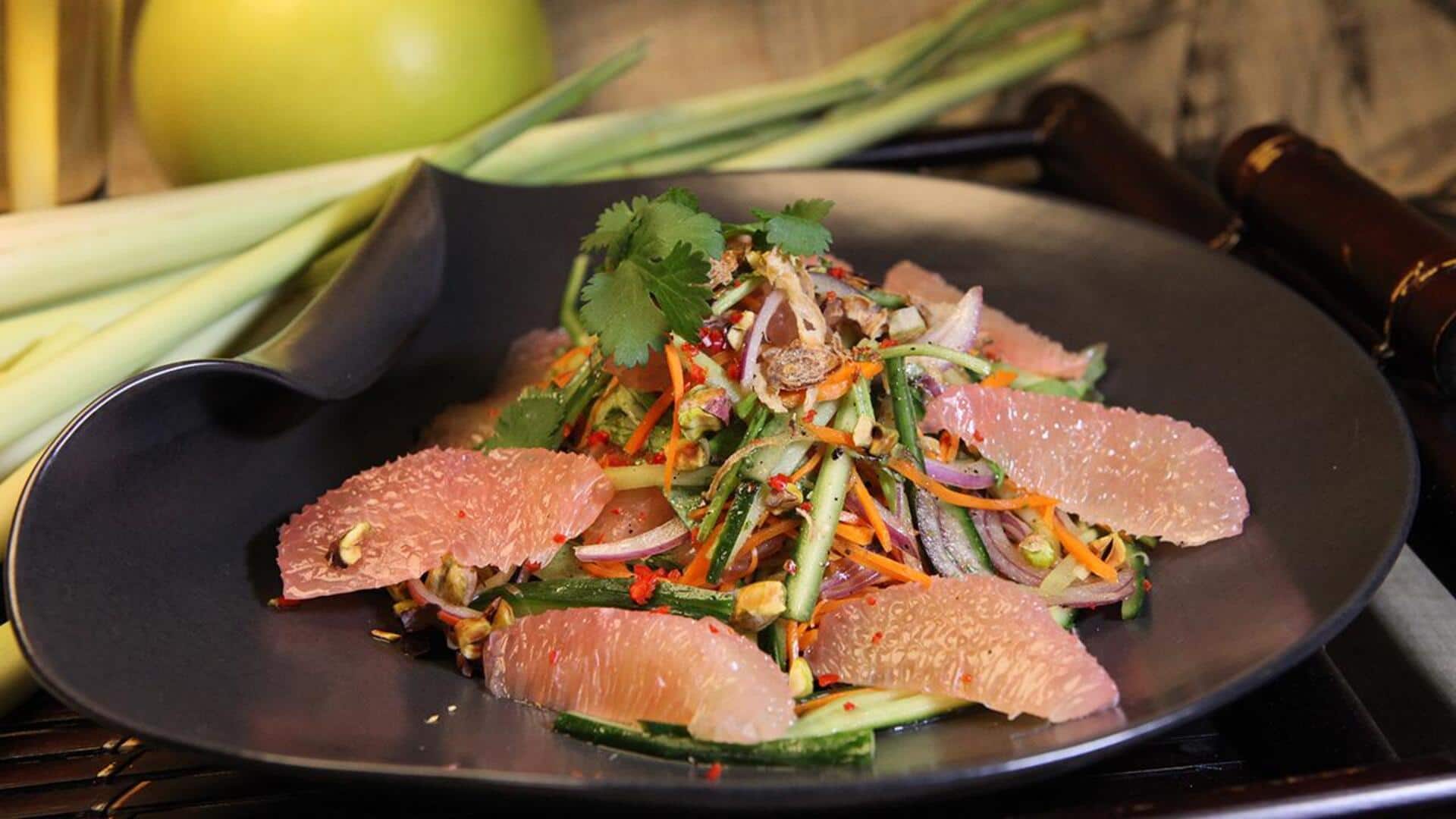 Lima Hidangan Sensasional Berbasis Jeruk Bali untuk Para Vegetarian