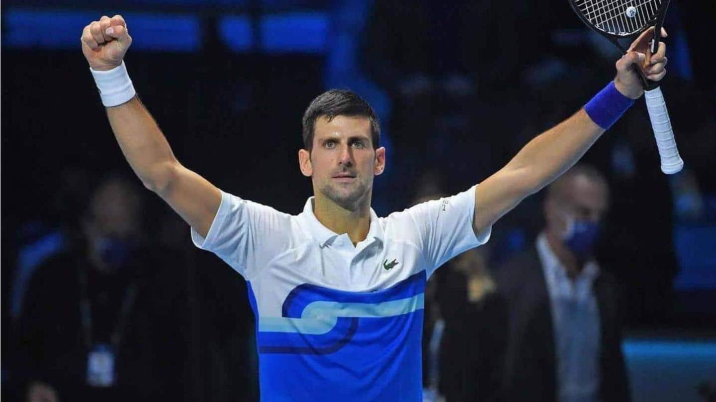 Novak Djokovic menjuarai Tel Aviv Open: Statistik utama