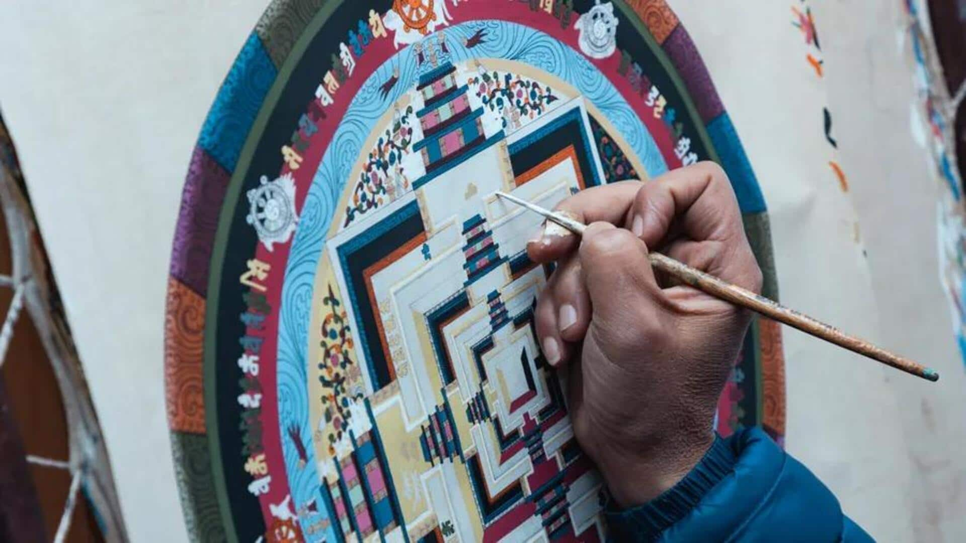 Lukisan Thangka Tibet: Ketenangan Artistik Yang Suci