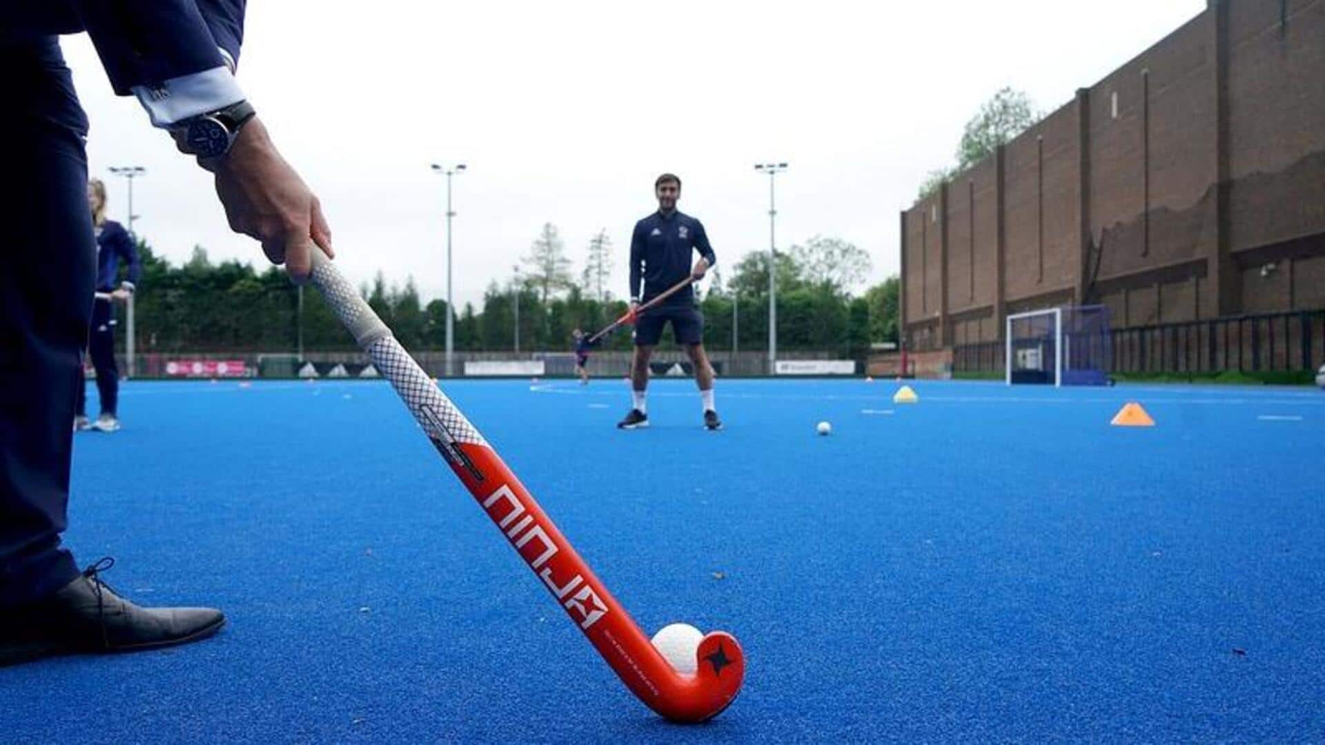 Seni Drag Flick dalam hoki lapangan